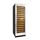 KingsBottle 166 Bottle Large Wine Cooler Refrigerator Drinks Cabinet KBU170WX-SS RHH