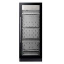 KingsBottle Glass Door Home and Commercial Upright Steak Ager Refrigerator KBU180SA-SS RHH