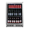 KingsBottle 24 Inch Under Counter Beer Cooler Fridge Built In KBU50BX-SS RHH