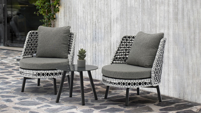 Whiteline Modern Living Koala 3-Piece Outdoor Set COL1729