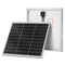 Rich Solar MEGA 50 | 50 Watt Solar Panel | Compact 12V Off-Grid Solar Panel for Boats, Vans, Trailers | 25-Year Output Warranty | UL Certified