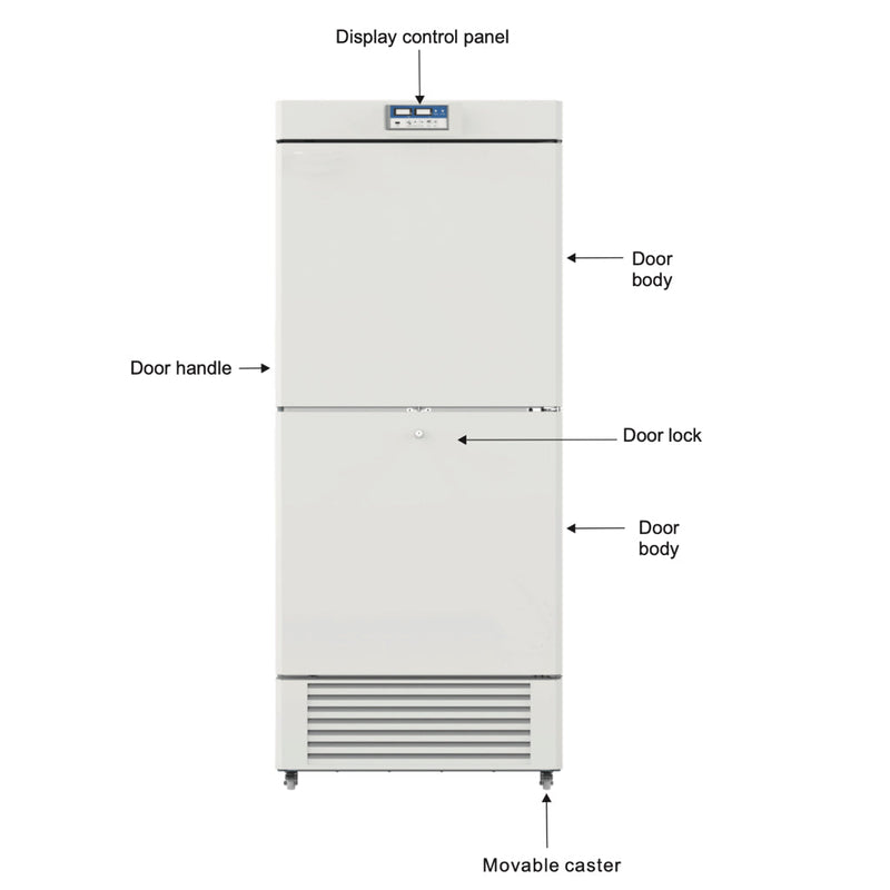 KingsBottle -20°C~-40°C Ultra-Low Temperature 450L Medical Freezer MLD450