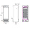 KingsBottle 2℃ to 8℃ 395L Upright Medical Refrigerator‎ for Pharmacy and Laboratory MLR395L