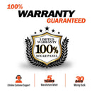 Rich Solar MEGA 100 | 100 Watt Solar Panel | Premier 12V Off-Grid Solar Panel for Vans, Campers, Boats | 25-Year Output Warranty | UL Certified