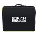 Rich Solar MEGA 200 Portable Briefcase Charging Kit | 200 Watt Portable Solar Panel | Premium 12V Portable Solar Panel for Generators, Vans, Campers | High Efficiency