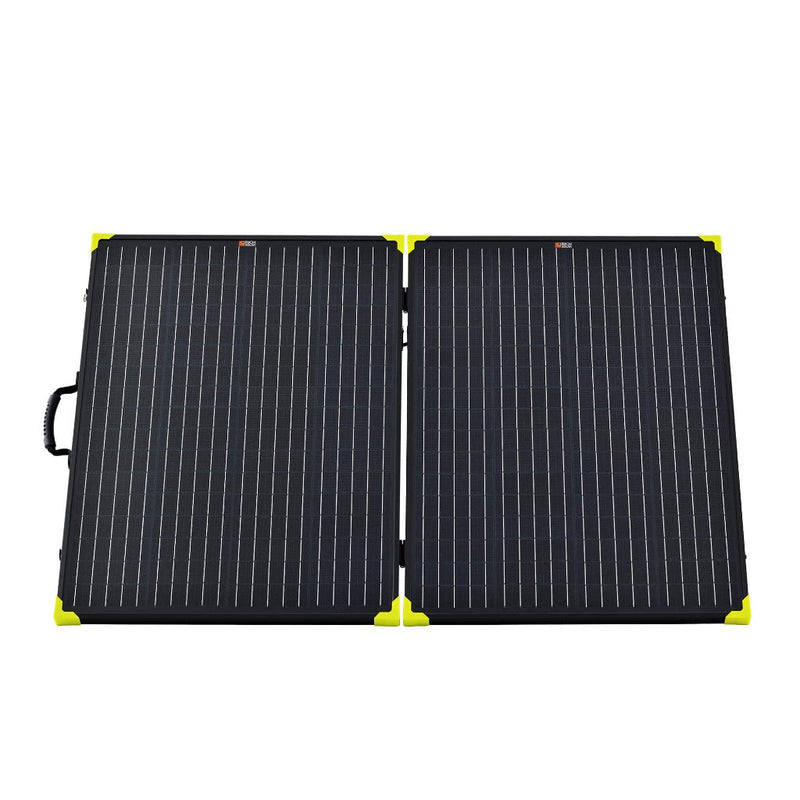 Rich Solar MEGA 200 Portable Briefcase Solar Panel | 200 Watt Portable Solar Panel | Powerful 12V Portable Solar Panel for Generators, Power Stations, Campers | High Efficiency