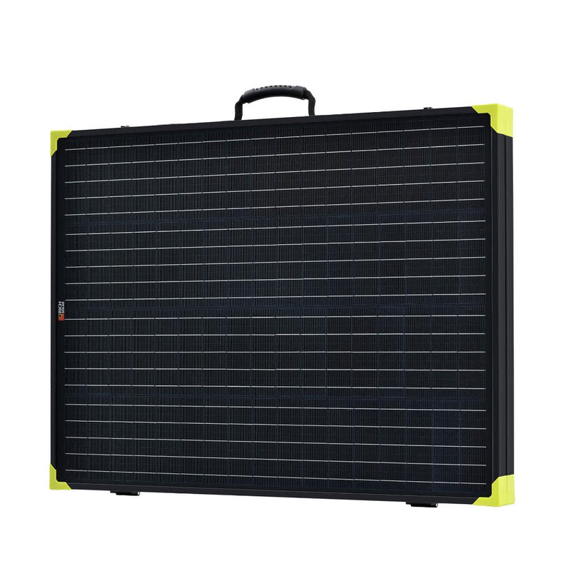 Rich Solar MEGA 200 Portable Briefcase Solar Panel | 200 Watt Portable Solar Panel | Powerful 12V Portable Solar Panel for Generators, Power Stations, Campers | High Efficiency