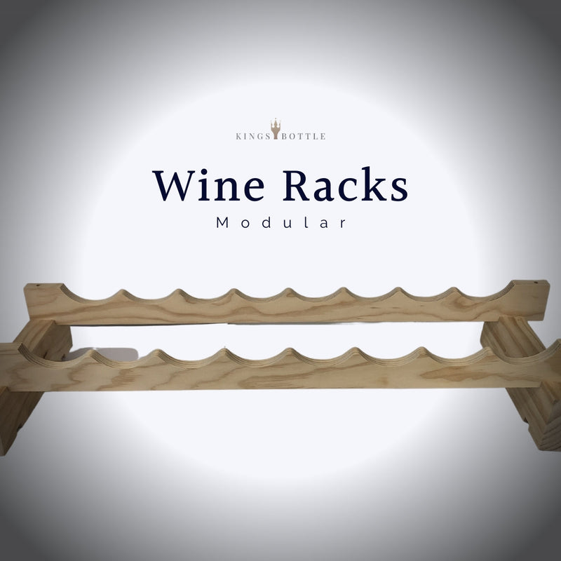 KingsBottle Individual Layers Modular Wine Racks WRM06N