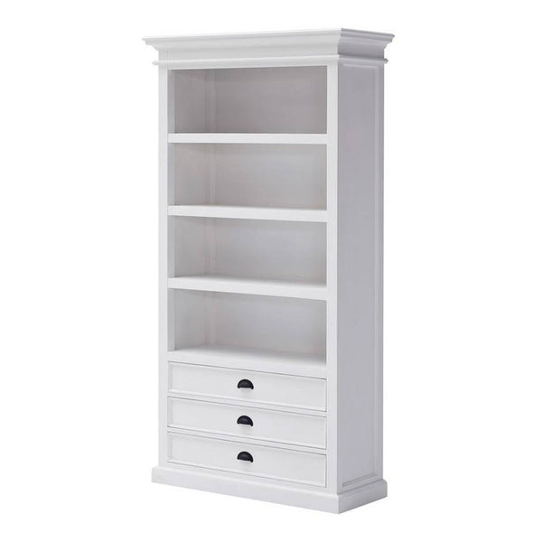 NovaSolo Halifax Bookcase White CA580