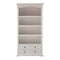 NovaSolo Provence Bookcase in Classic White Finish CA607