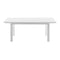 NovaSolo Halifax Dining Extension Table White T766