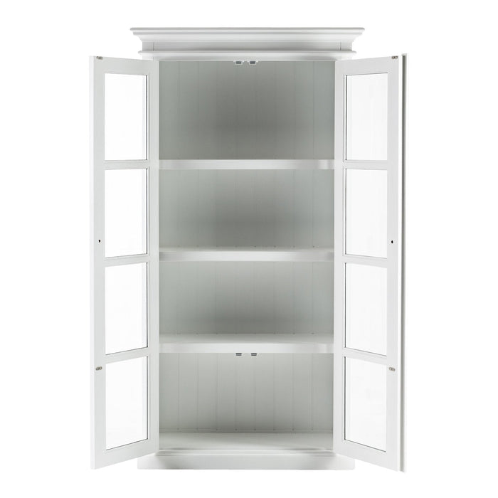 NovaSolo Halifax Double Vitrine White CA595