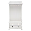 NovaSolo Provence Hall Tree White CA605