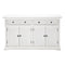 NovaSolo Provence Cabinet with Hutch White BCA595