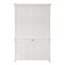 NovaSolo Provence Cabinet with Hutch White BCA595