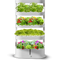 Nutraponics Hydroponics Tower Garden with Automated LED Lights Remote Controlled & Automated Setup