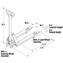 Wesco Industrial Products STAINLESS STEEL PALLET TRUCK - 272152