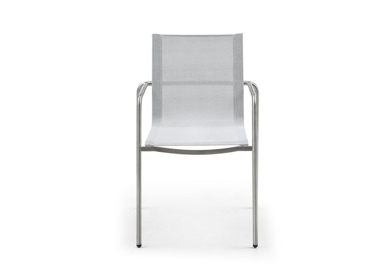 Whiteline Modern Living Paola Outdoor Dining Armchair DAC1924