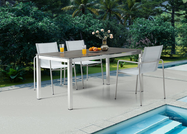 Whiteline Modern Living Paola Outdoor Dining Armchair DAC1924