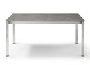 Whiteline Modern Living Paola Rectangular Outdoor Dining Table DT1924