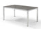 Whiteline Modern Living Paola Rectangular Outdoor Dining Table DT1924