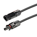 Rich Solar 10 Gauge Solar Panel Extension Cable with Male and Female Solar Connector Ends | Pair of 10AWG Red and Black Extension Wire with Connectors on Both Ends | Choose Cable Length: 10ft, 15ft, 20ft, 30ft, 50ft, 75ft, 100ft