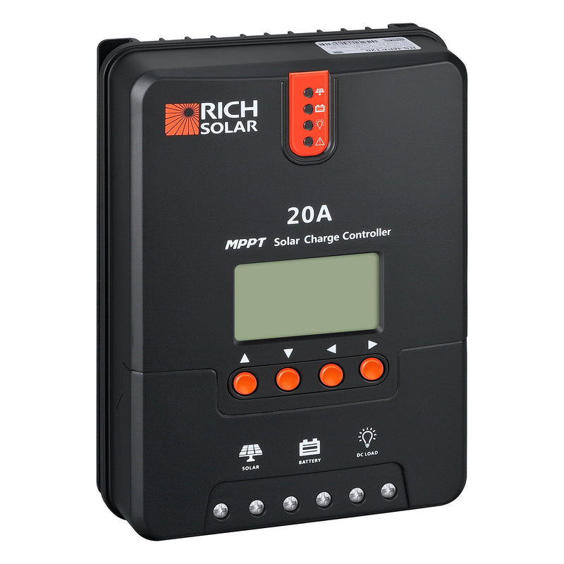 Rich Solar 20 Amp MPPT Solar Charge Controller