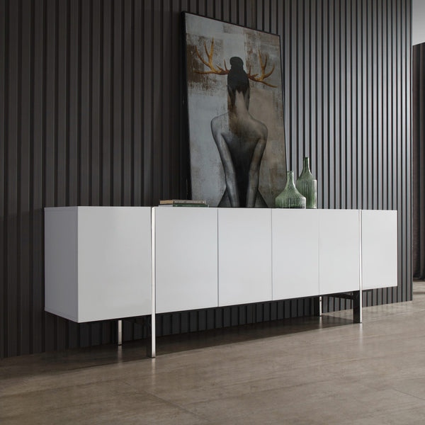 Whiteline Modern Living Struturra Large Buffet SB1249L