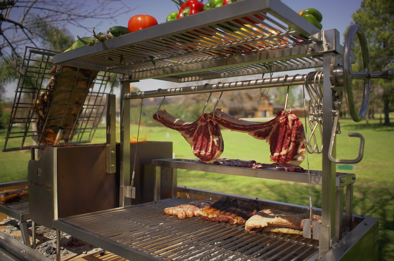 Tagwood BBQ Argentine Santa Maria Wood Fire & Charcoal Gaucho Grill | BBQ26SS