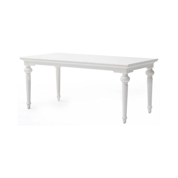 NovaSolo Provence 79" Dining Table White T783