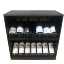 KingsBottle 14 Bottle Display Wine Cube WCD14N15T