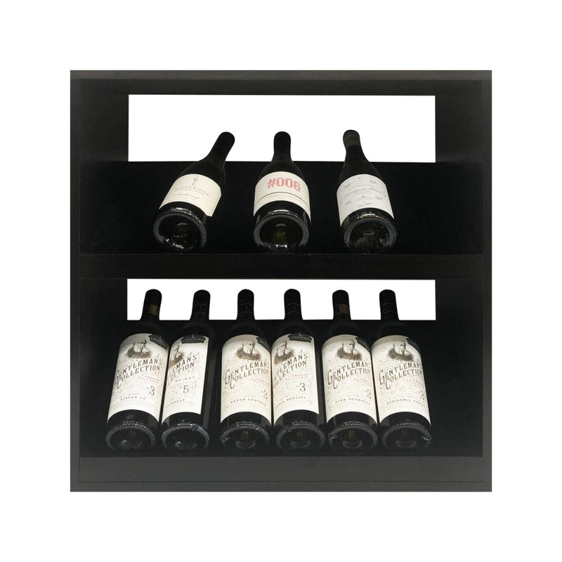 KingsBottle 14 Bottle Display Wine Cube WCD14N15T