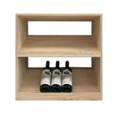 KingsBottle 14 Bottle Display Wine Cube WCD14N15T