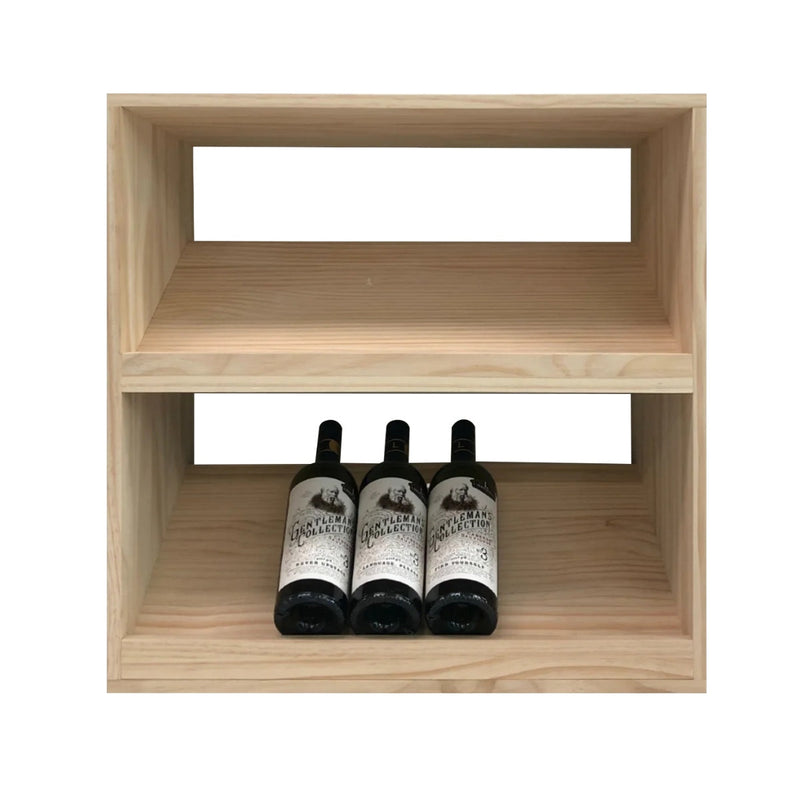 KingsBottle 14 Bottle Display Wine Cube WCD14N15T