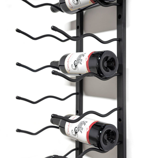 KingsBottle Wall Mounted Metal Wine Racks C-Type WMRC-01D09B