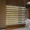 KingsBottle Modern Elegance: Acrylic and Metal Wine Racks with LED Lighting WR-ACRYLIC