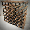 KingsBottle 42 Bottle Timber Wine Rack | 6x6 Configuration WRT042N