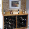 KingsBottle Custom Built Wine Rack | Natural Pine Finish | Un-Assembled WRTN-CS0101