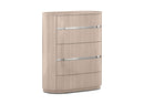 Whiteline Modern Living Waves Chest of Drawers CD1753