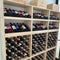 KingsBottle 25 Bottle Diamond Cube Wine Rack WCD25B15T