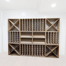 KingsBottle 7 Bottle Display Wine Cube WCD07N15T