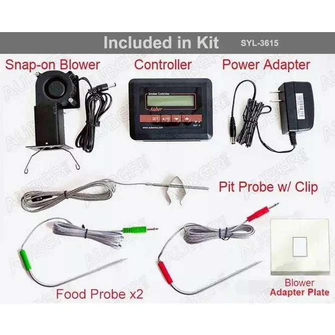 Saffire Grills WiFi Grill Thermometer & Temperature Control to/from Your Phone TCA-3615