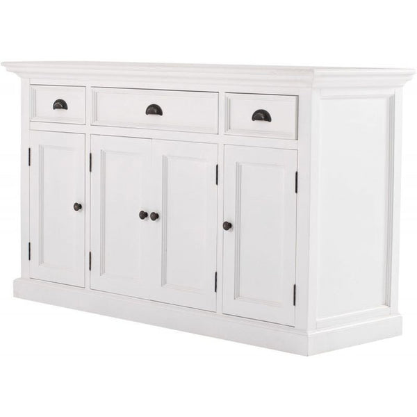 NovaSolo Halifax Buffet with 4 Doors 3 Drawers White B192