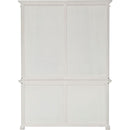 NovaSolo Halifax Hutch Bookcase Unit White BCA599