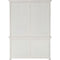 NovaSolo Halifax Hutch Bookcase Unit White BCA599