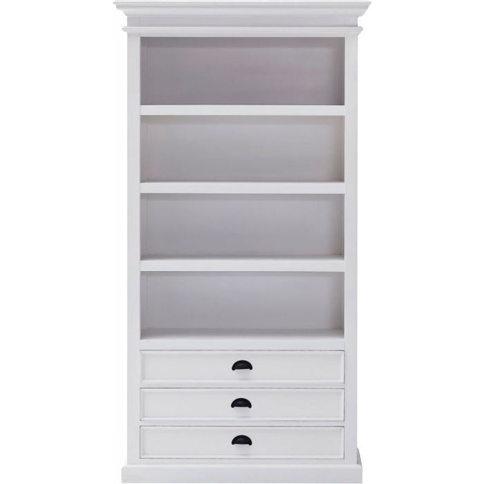 NovaSolo Halifax Bookcase White CA580