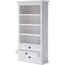 NovaSolo Halifax Bookcase White CA580