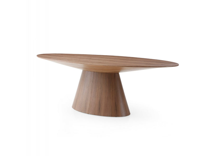 Whiteline Modern Living Bruno Oval Dining Table DT1474