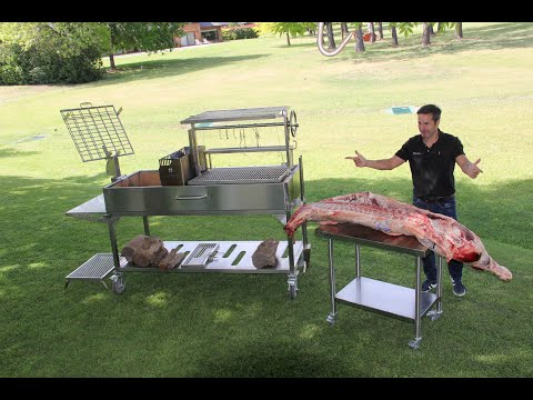 Tagwood BBQ Argentine Santa Maria Wood Fire & Charcoal Gaucho Grill | BBQ26SS