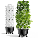 Nutraponics Pro Aeroponics Tower Garden Growing System | 48 Pot Indoor & Outdoor